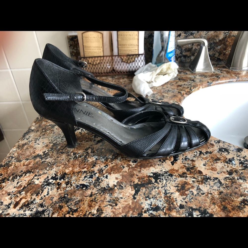 Black heels